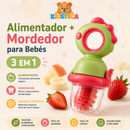 Alimentador + Mordedor para Bebés 3 em 1 - NutriBite Baby™