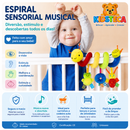 Espiral Sensorial Musical para Bebé