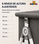 Berço Portátil 5 em 1 – Conforto e Segurança para o Seu Bebé