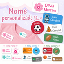 Etiquetas Personalizadas Impermeáveis – 140 Unidades