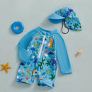Fato de Banho Menino UV + Chapéu Infantil