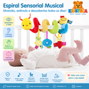 Espiral Sensorial Musical para Bebé