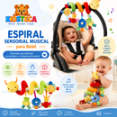 Espiral Sensorial Musical para Bebé