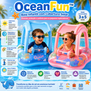 Boia Infantil com Cobertura Solar OceanFun™