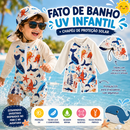 Fato de Banho Menino UV + Chapéu Infantil
